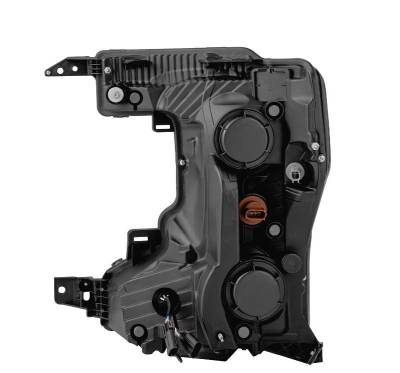 AlphaRex - AlphaRex 880345 Black Projector Headlights for 20-22 Ford Super Duty