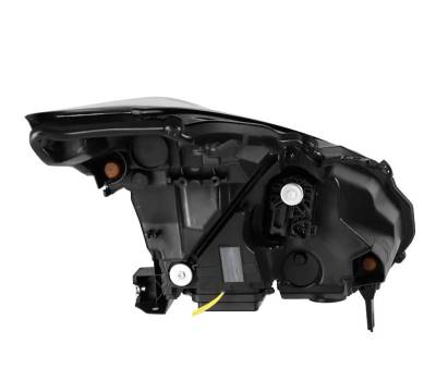 AlphaRex - AlphaRex 880360 Black Projector Headlights for 09-25 Nissan GT-R