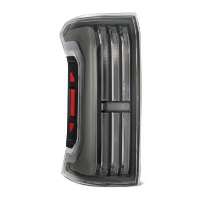 AlphaRex - AlphaRex 679020 Black Prismatic LED Taillights for 24+ Toyota Tacoma