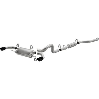 MagnaFlow Exhaust Products - MagnaFlow 19702 Overland Series Black Chrome Cat-Back System