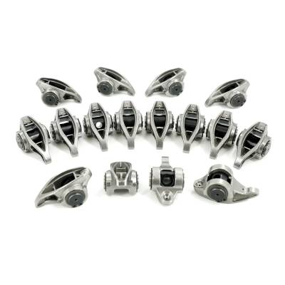 Brian Tooley Racing - Brian Tooley Racing BTRLS1TK002 BTR LS1 Rocker Arms w/TK002 Trunnion Installed