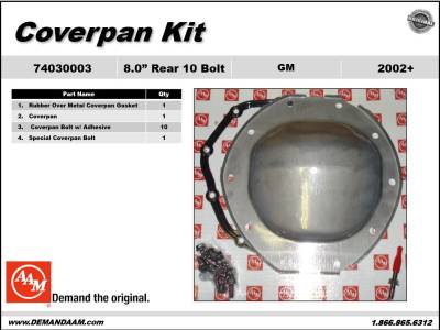 American Axle & Manufacturing - American Axle 74030003 Differential Cover for Chevy/GMC