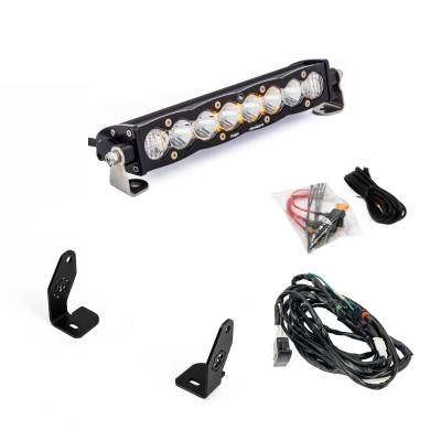 Baja Designs - Baja Designs 44-8299 S8 10" Light Bar Hood Mount Kit