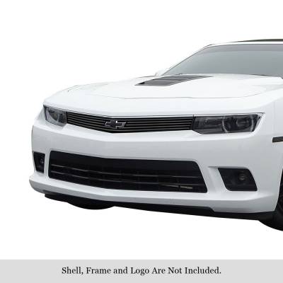 APS - APS Stainless Billet Grille Black 14-15 Chevrolet Camaro GR03FEH95J