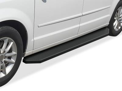APS - APS IB04RCF1H H-Series Running Boards Black for 11-20 Grand Caravan