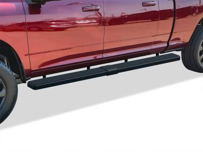 APS - APS IB04SBJ9LB IStep W2W 6" Running Boards Black for 10-24 RAM HD Mega