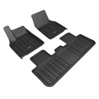 3D MAXpider - 3D MAXpider E1TL05401809 Elitect Floor Mat for 26 Tesla Model Y