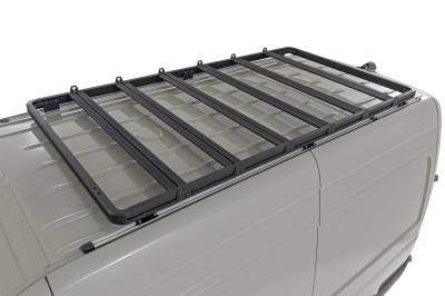 Rough Country Suspension Systems - Rough Country 88200 Black Fabricated Roof Rack for 19-25 Sprinter 3500/3500XD