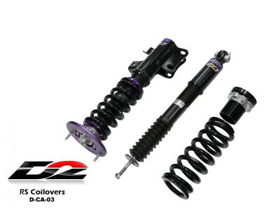 D2 Racing - D2 Racing D-CA-03 RS Coilovers for 13-19 Cadillac ATS RWD