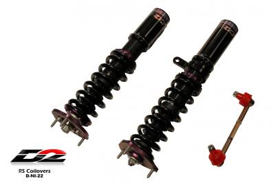 D2 Racing - D2 Racing D-NI-22 RS Coilovers for 90-94 Nissan Pulsar