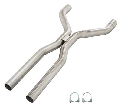 Pypes Performance Exhaust - Pypes HVF13 3" S.S. Mandrel-Bent Tunnel Crossover Exhaust H-Pipe Universal