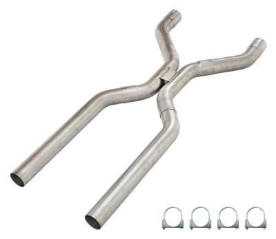 Pypes Performance Exhaust - Pypes HVA13 3" Universal Stainless H-Pipe Crossover Exhaust Kit