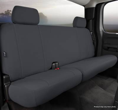 FIA - FIA DT72-66 BLACK DT70 Series Dura-Tech Nylon Custom Fit Black Rear Seat Cover