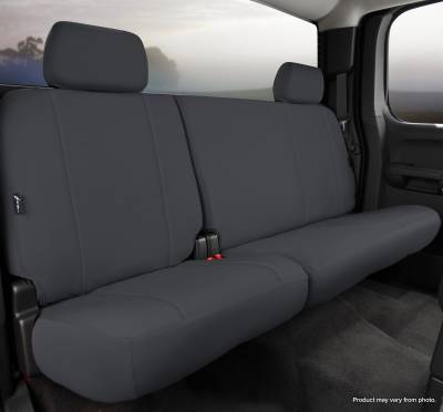 FIA - FIA DT75-1 BLACK DT70 Series Dura-Tech Nylon Custom Fit Black Rear Seat Cover