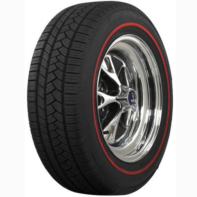 Coker - Coker 6880831 P235/55R17 American Classic 3/8" Red