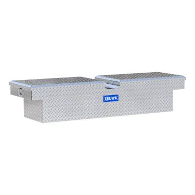 UWS - UWS EC50008 Bright Aluminum 69" Gull Wing Crossover Truck Tool Box