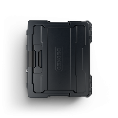 DECKED - DECKED A0020-HRAK-BLK Halfrack 32 D-Co Case Black 21 x 18 x 7.9"