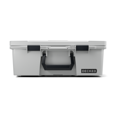 DECKED - DECKED A0020-HRAK-GRY Halfrack 32 D-Co Case Cool Gray w/Black Latches