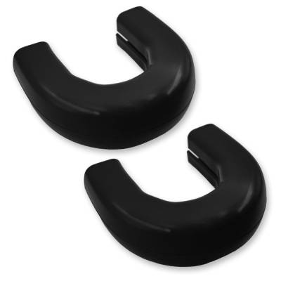 Recon - Recon 264004GMHDBK Silicone Tow Hook Cover Set Black 20-24 Sierra HD