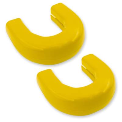 Recon - Recon 264004GMHDYL Silicone Tow Hook Cover Set Yellow 20-24 Sierra HD