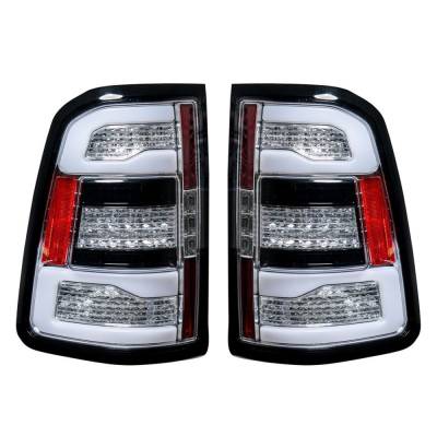 Recon - Recon 264338CL OLED Tail Lights Clear Lens For19-23 RAM 1500