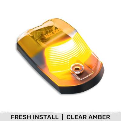 Recon - Recon 264342CLHPAMX LED Cab Roof Light EACH Clear/Amber 17-25 Super Duty