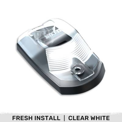 Recon - Recon 264342CLHPWHX LED Cab Roof Light EACH Clear/White 17-25 Super Duty