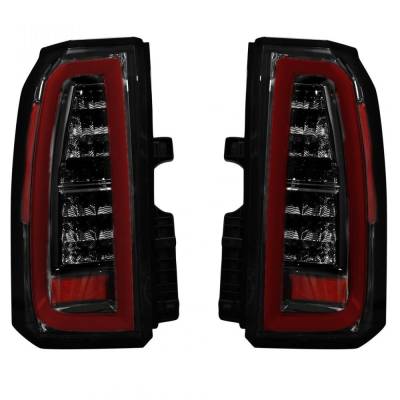 Recon - Recon 264277BK OLED Tail Lights Smoked Lens 15-20 Tahoe/Suburban
