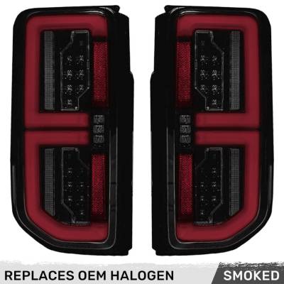 Recon - Recon 264279BK OLED Tail Lights Smoked Lens 21-24 Ford Bronco