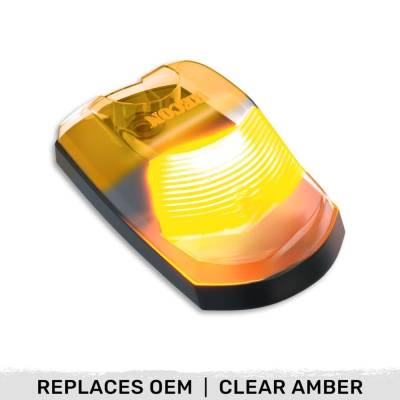 Recon - Recon 264343CLHPAMX LED Cab Roof Light EACH Clear/Amber 17-22 Super Duty