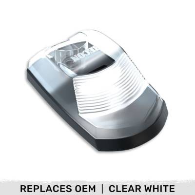 Recon - Recon 264343CLHPWHX LED Cab Roof Light EACH Clear/White 17-22 Super Duty