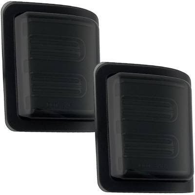 Recon - Recon 264140WHBKS LED Side Mirror Lenses Smoked/White/Amber 08-16 Super Duty