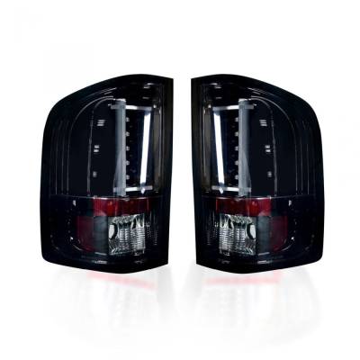 Recon - Recon 264291BK OLED Tail Lights Smoked Lens 07-13 Silverado 1500/HD