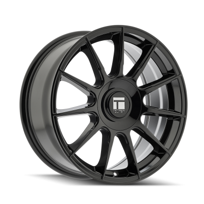 Touren - Touren Wheels 3281-TR81 18x8 5x100/4.5 38mm Gloss Black 3281-8803GB38
