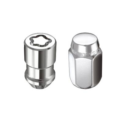 McGard - McGard 84557CN 5-Lug Acorn Lugnut Wheel Install Kit Chrome M12x1.5