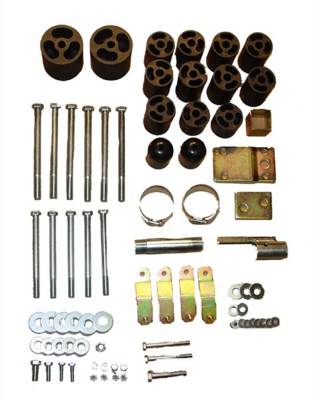 Rugged Ridge - Rugged Ridge 18303.10 3" Body Lift for 97-06 Jeep Wrangler TJ