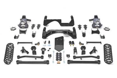 Fabtech - Fabtech K1078 Basic Lift System w/Shocks for Silverado/Sierra