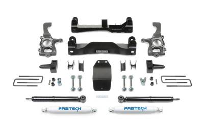 Fabtech - Fabtech K2183 3" Basic Lift System w/Shocks for 09-13 F150