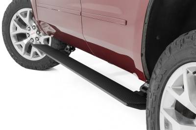 Rough Country Suspension Systems - Rough Country PSR91310 Power Running Boards Black for 15-20 Tahoe/Yukon