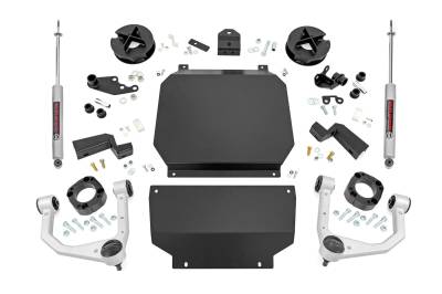 Rough Country Suspension Systems - Rough Country 70330_A 3.5" Suspension Lift Kit for 23-26 Toyota Sequoia 4WD