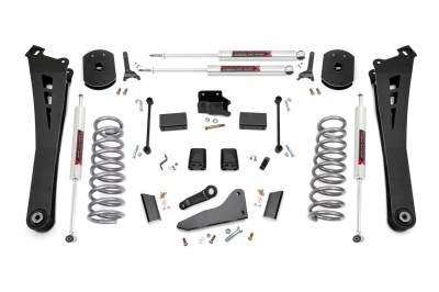Rough Country Suspension Systems - Rough Country 37340 5" Suspension Lift Kit for 14-18 RAM 2500 4WD Gas