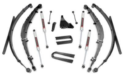 Rough Country Suspension Systems - Rough Country 49240 6" M1 Lift Kit 99 F250/F350 V10/Diesel 4WD w/Rear Springs
