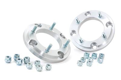 Rough Country Suspension Systems - Rough Country 4x156 to 4x136/4x137 Aluminum Wheel Adapters Pair 10097