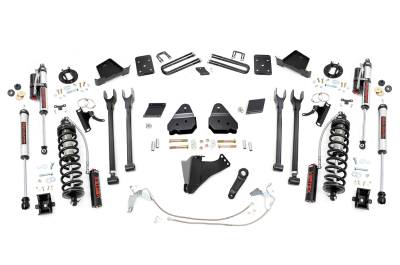 Rough Country Suspension Systems - Rough Country 56559 6" 4-Link Vertex C/O Lift Kit for 11-14 F250 SD DSL 4WD
