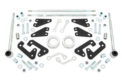 Rough Country Suspension Systems - Rough Country 93017 3" Suspension Lift Kit for Polaris Ranger XP 1000