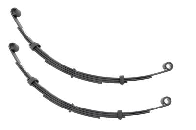 Rough Country Suspension Systems - Rough Country 8045Kit Front Leaf Spring Kit for 4" Lift 71-80 Scout II 4WD