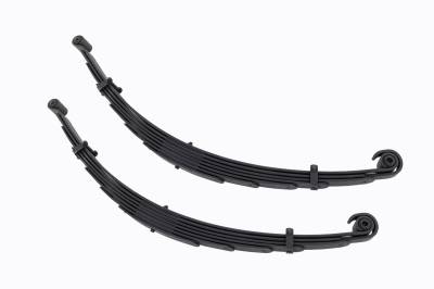 Rough Country Suspension Systems - Rough Country 8061Kit Front Leaf Spring Kit 6" Lift for 99-04 Ford Super Duty