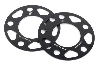 Dinan - Dinan D210-2033 Aluminum Wheel Spacer Kit 3mm Thick Pair