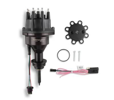 Holley EFI - Holley Sniper EFI 565-305BK HyperSpark Distributor for Chrysler 383/400