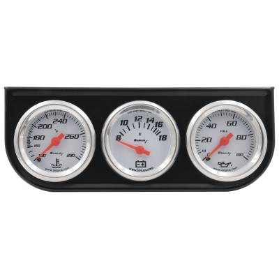 Equus - Equus E5100 Gauge Console Wt/Volt/Op 1.5" 90 Sweep M 280F/18V/100Psi 5000